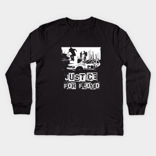 Justice for Floyd Kids Long Sleeve T-Shirt